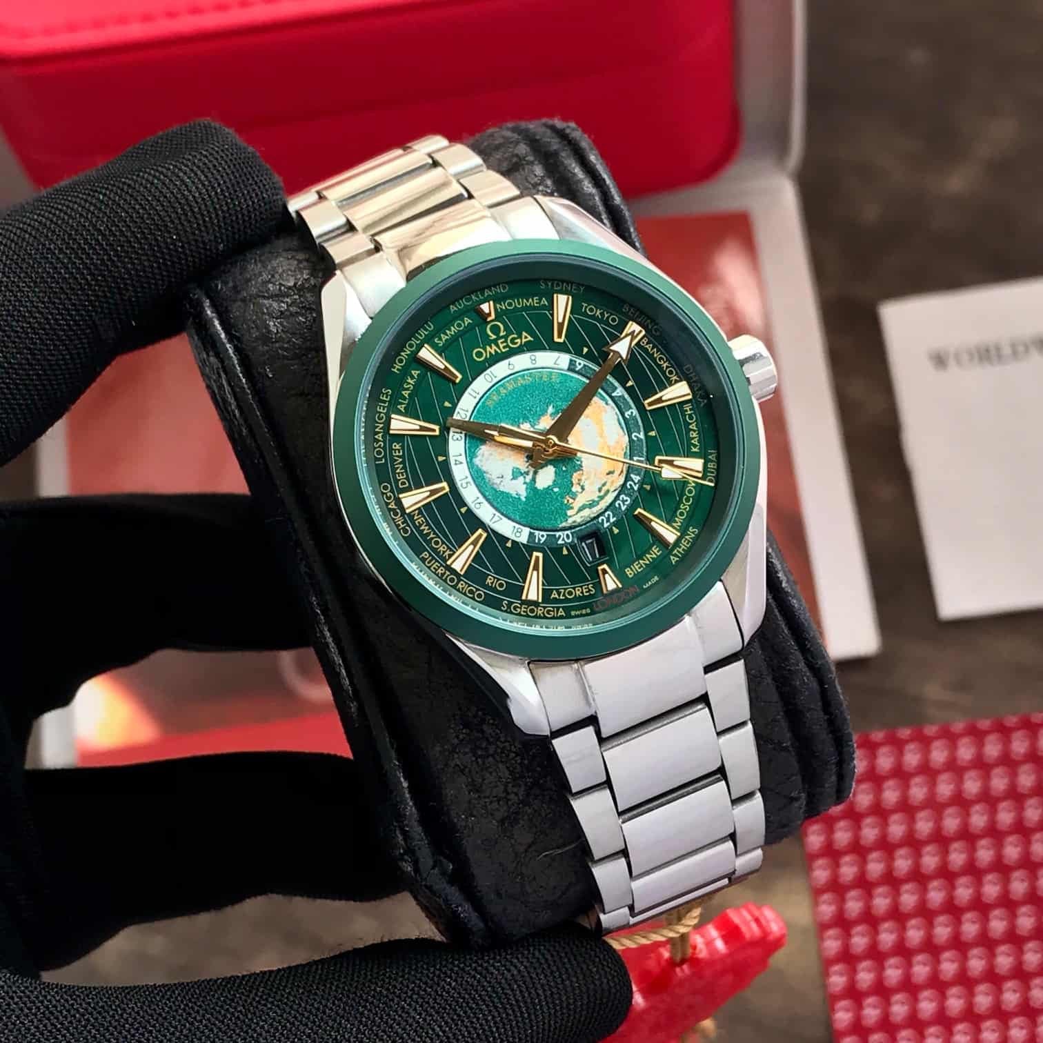 OMEGA Aqua Terra Co-Axial Chronometer WORLDTIMER