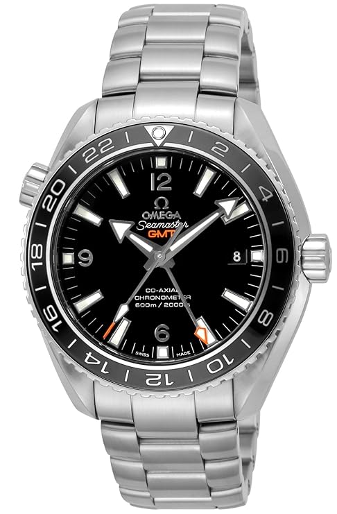 Omega Seamaster Planet Ocean GMT Automatic Stainless Steel Mens Watch