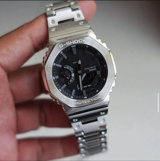 G-shock 2100- Full Metal - Silver Black