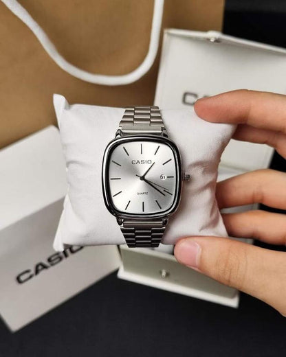 CASIO ANALOG SILVER