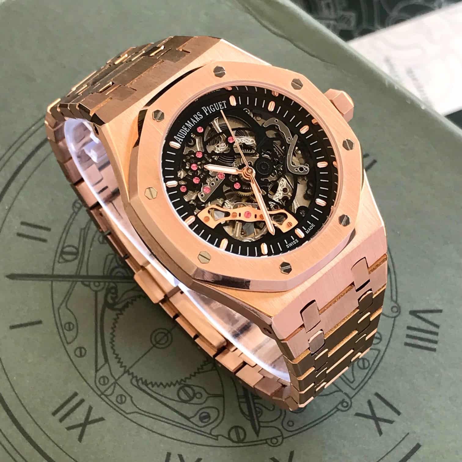 Audemars Piguet Rose Gold matte Royal Oak