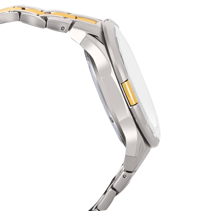 Casio Edifice EFR-539 | Silver-Gold Black Dial Bold Edition