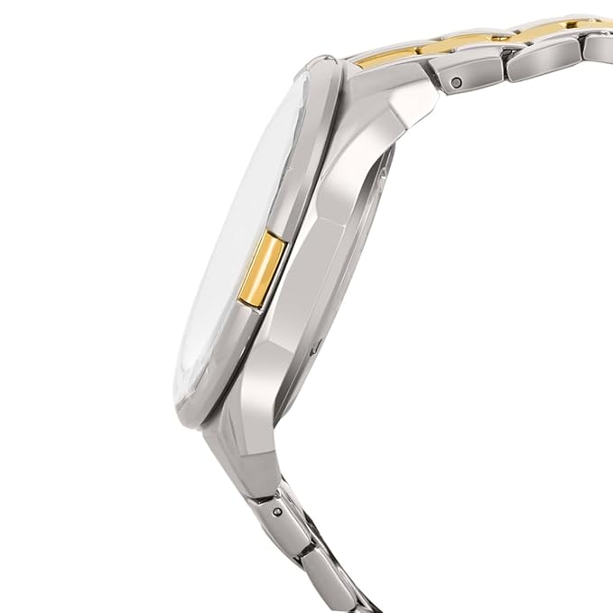 Casio Edifice EFR-539 | Silver-Gold Black Dial Bold Edition