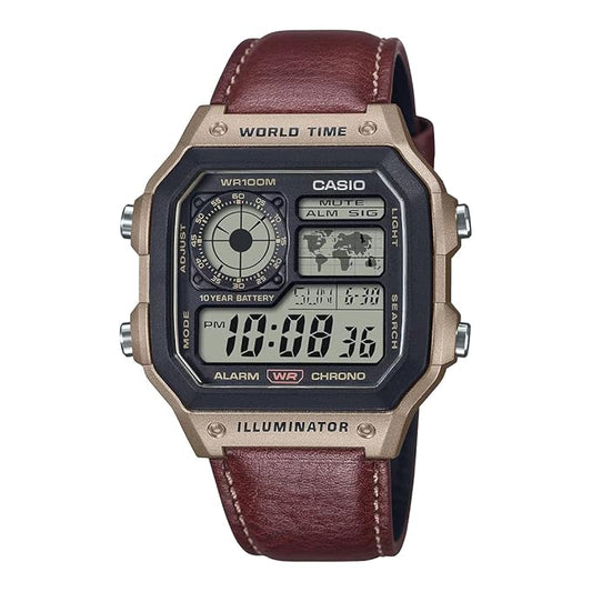 CASIO AE 1200 LEATHER