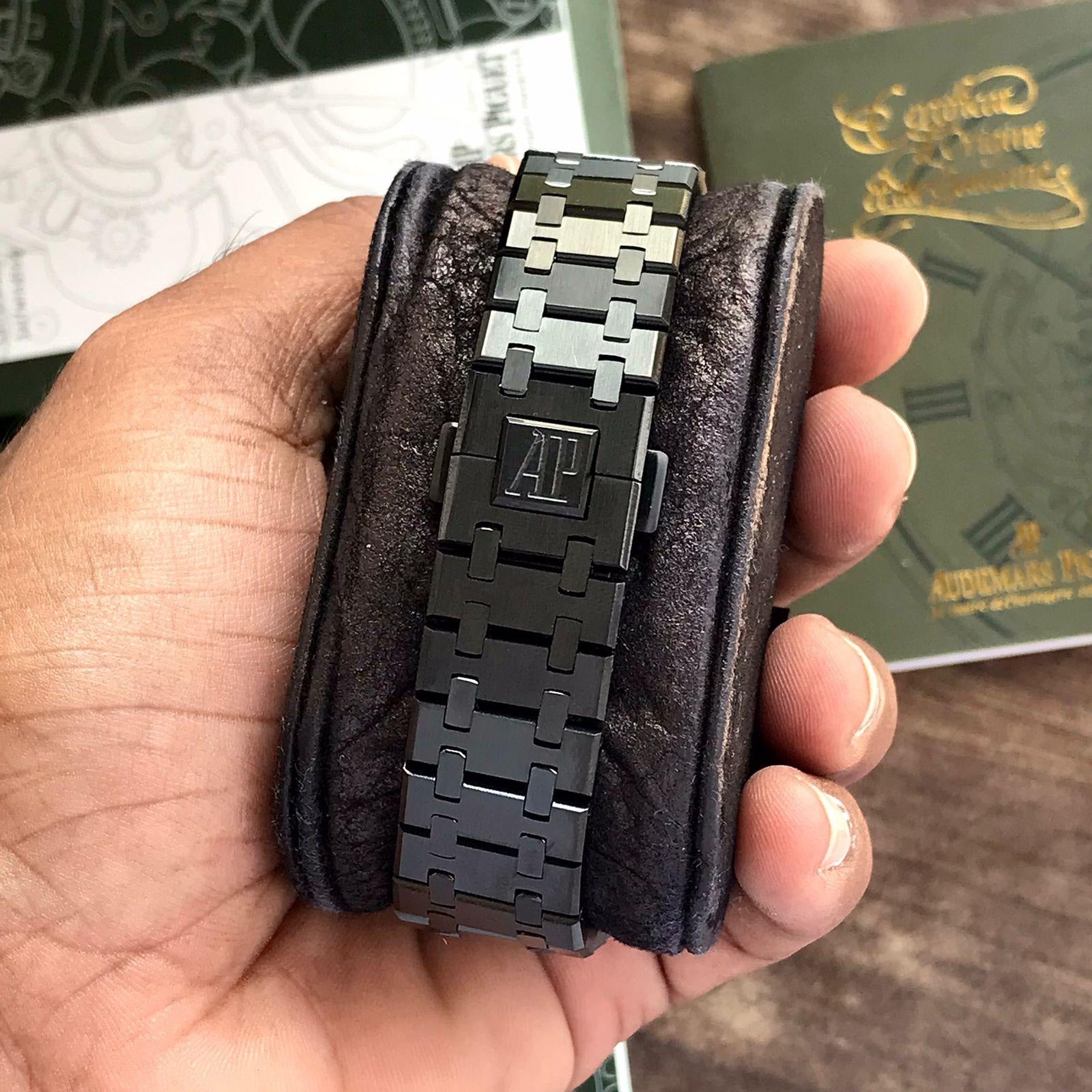 Audemars Piguet Royal Oak Double Balance Wheel Open worked Skeleton Di