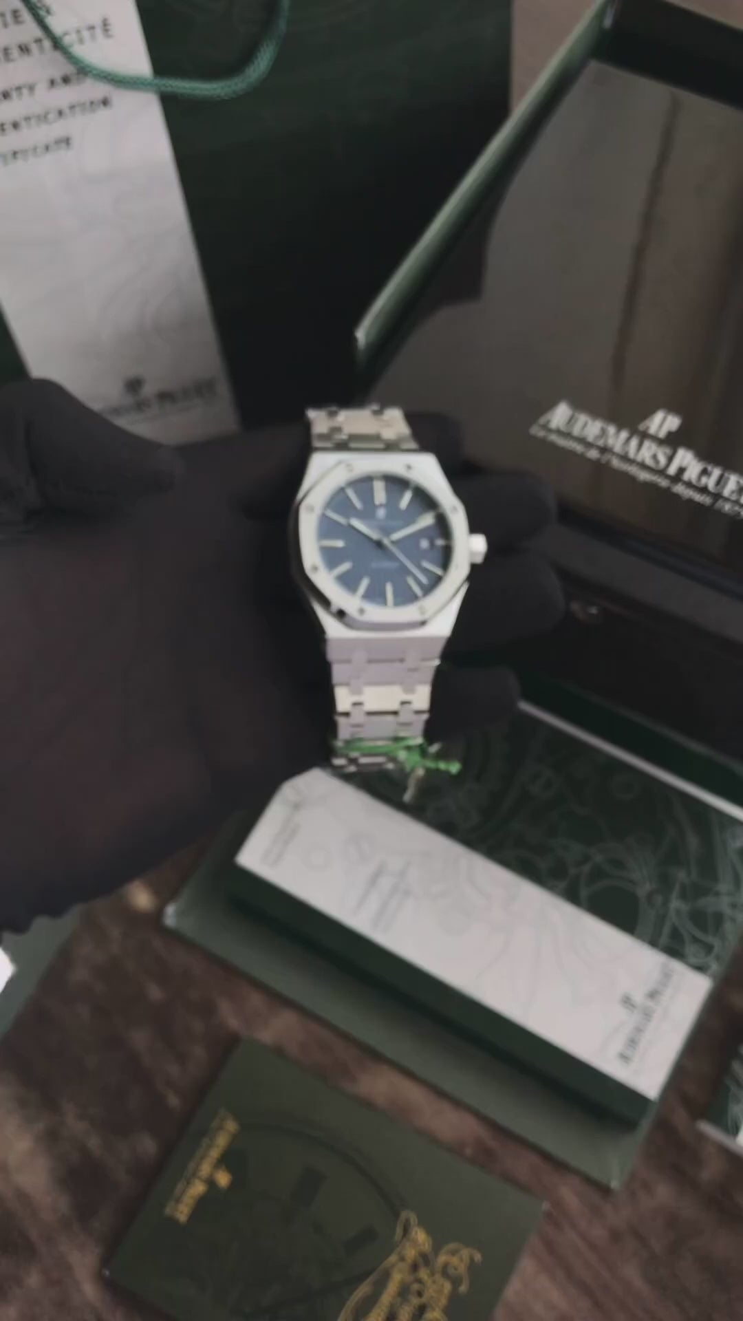 AUDEMARS PIGUET ROYAL OAK SILVER BLUE DIAL (ANIL KAPOOR) Automatic