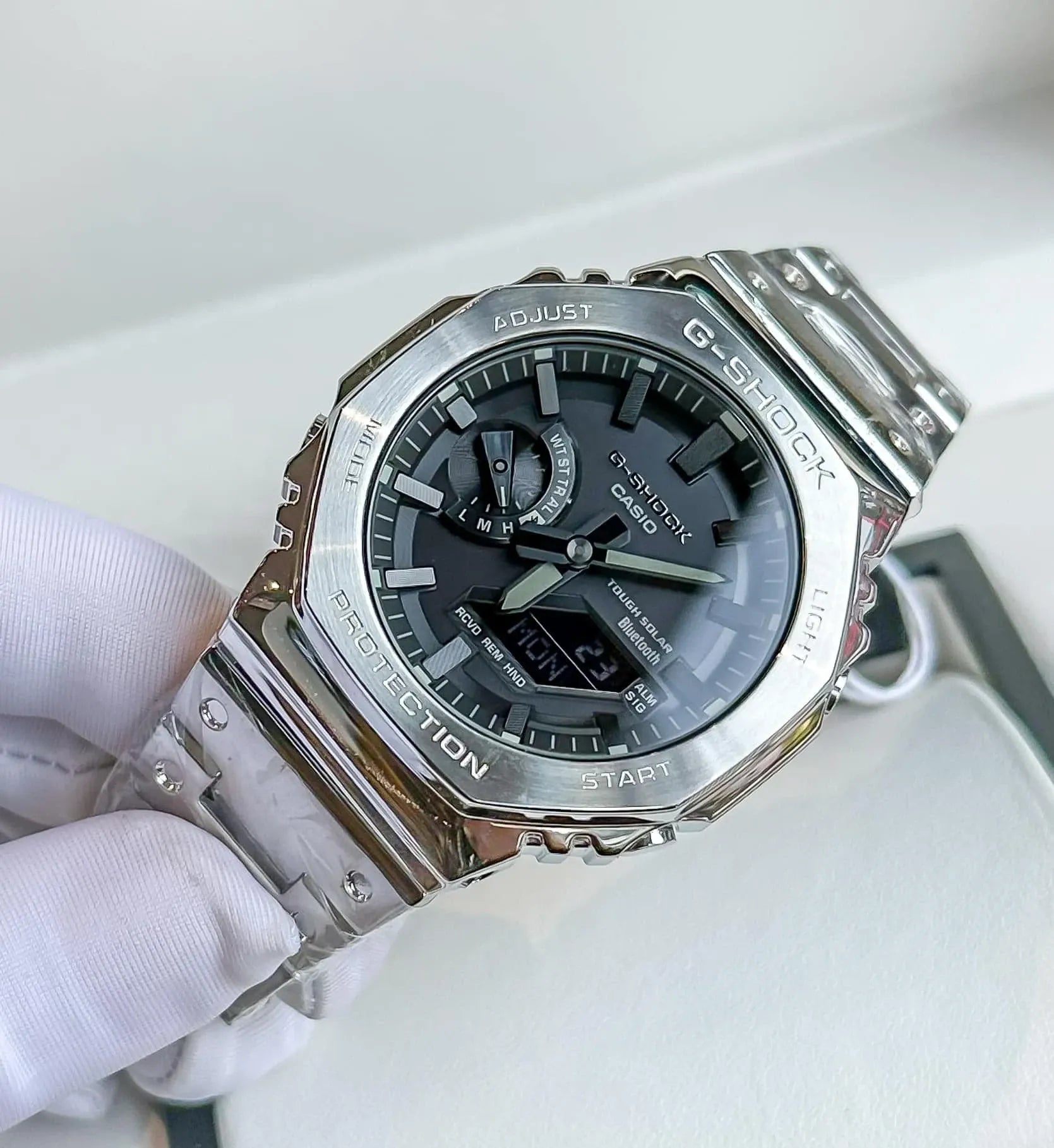 G-shock 2100- Full Metal - Silver Black