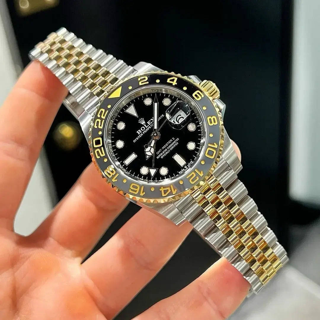 Rolex GMT Oyester Steel Gold Silver - Automatic