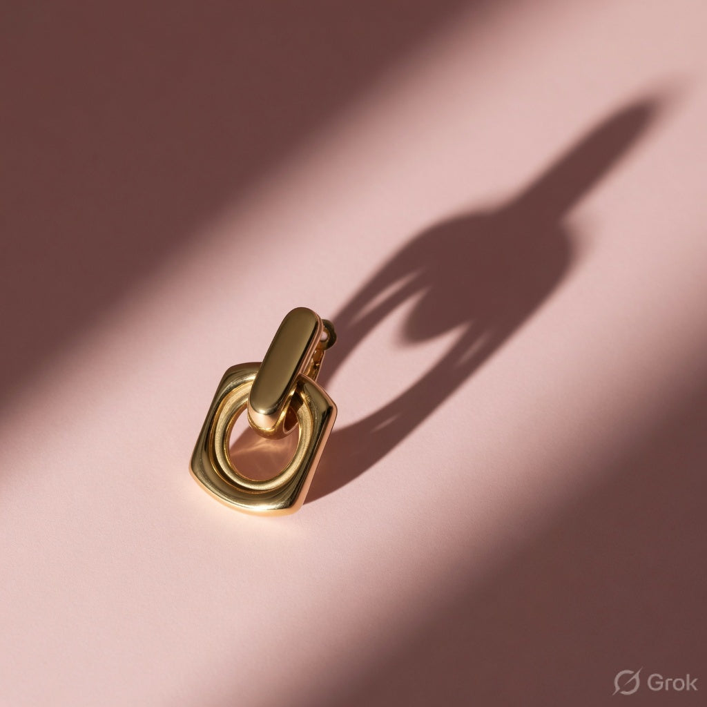 ÉORA Geometric Link Gold