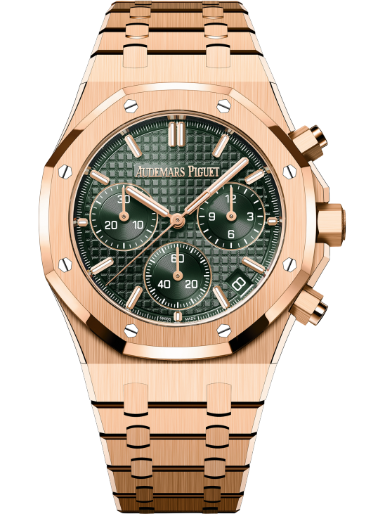 Audemars Piguet Royal Oak 50th Anniversary Chronograph’s Rosegold Gree