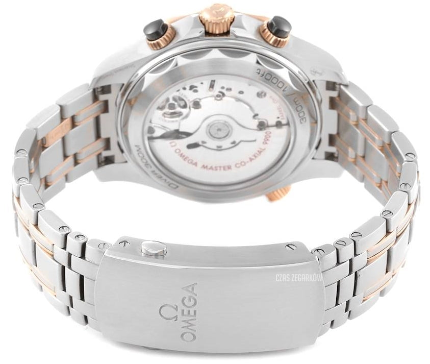 Omega 2 tone belt & Dial Black And Golden all Chrono Working