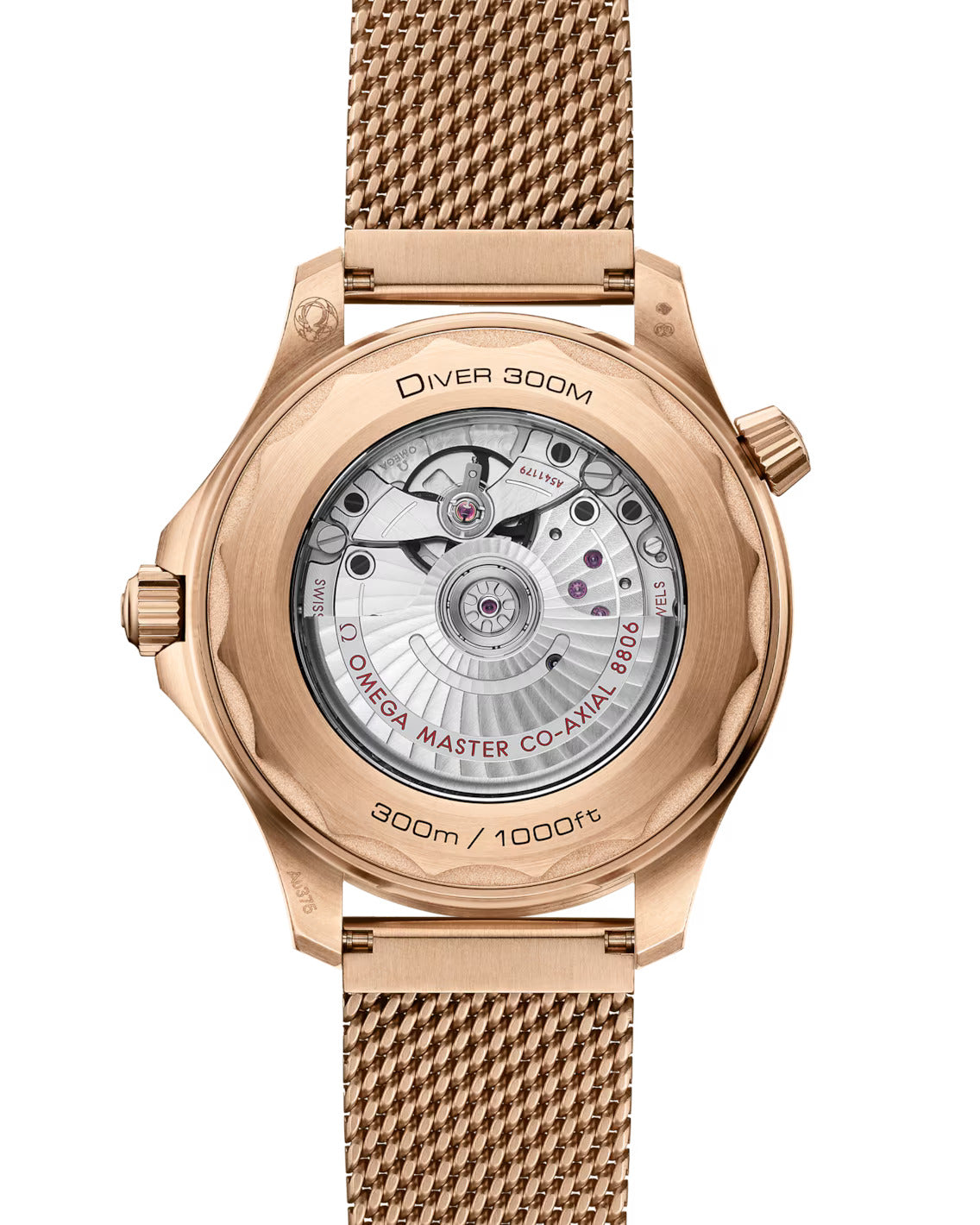 The Omega Seamaster Diver 300M In Bronze Gold And Burgundy