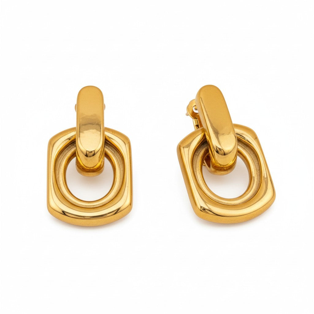 ÉORA Geometric Link Gold
